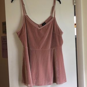Rose gold torrid tank